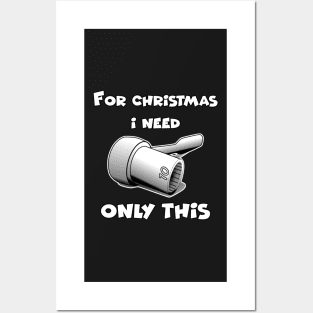 Merry chrismas, car guy, car enthusiast merry chrismas, happy holidays, 10mm socket wrench  (2) Posters and Art